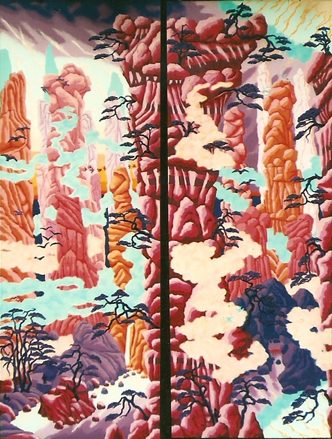 Before the Storm (after Chiu Ying)  |  58" x 48"