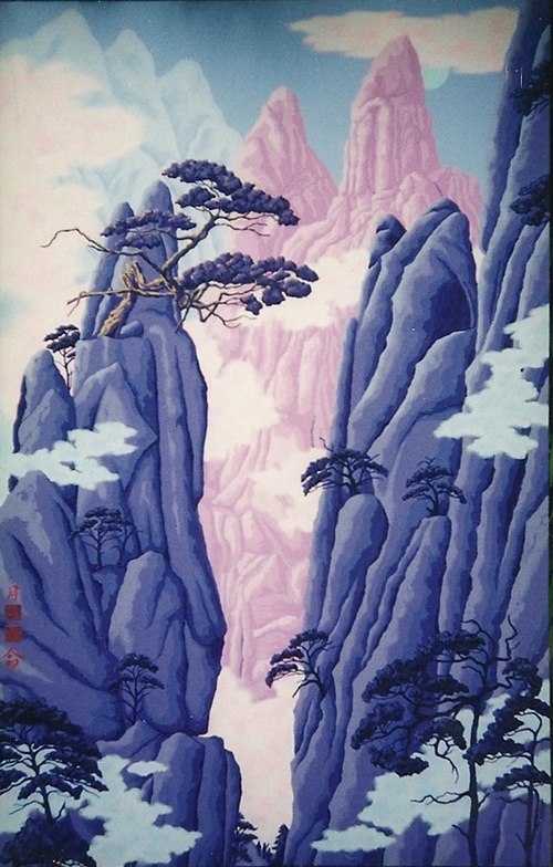 Old Pine Tree (after Joan Lebold Cohen)  |  58" x 36"
