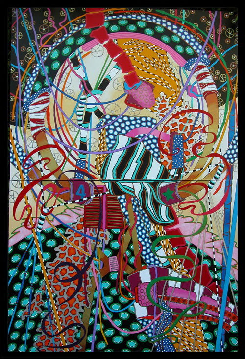 Grand Carnival Machine of My Youth  |  72" x 48"