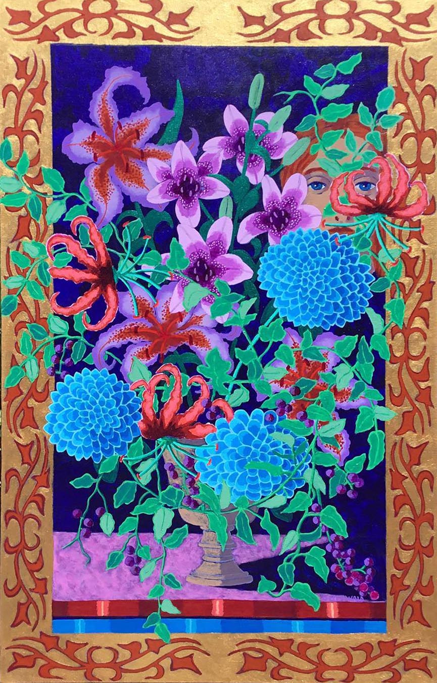 Lilies in the Mirror