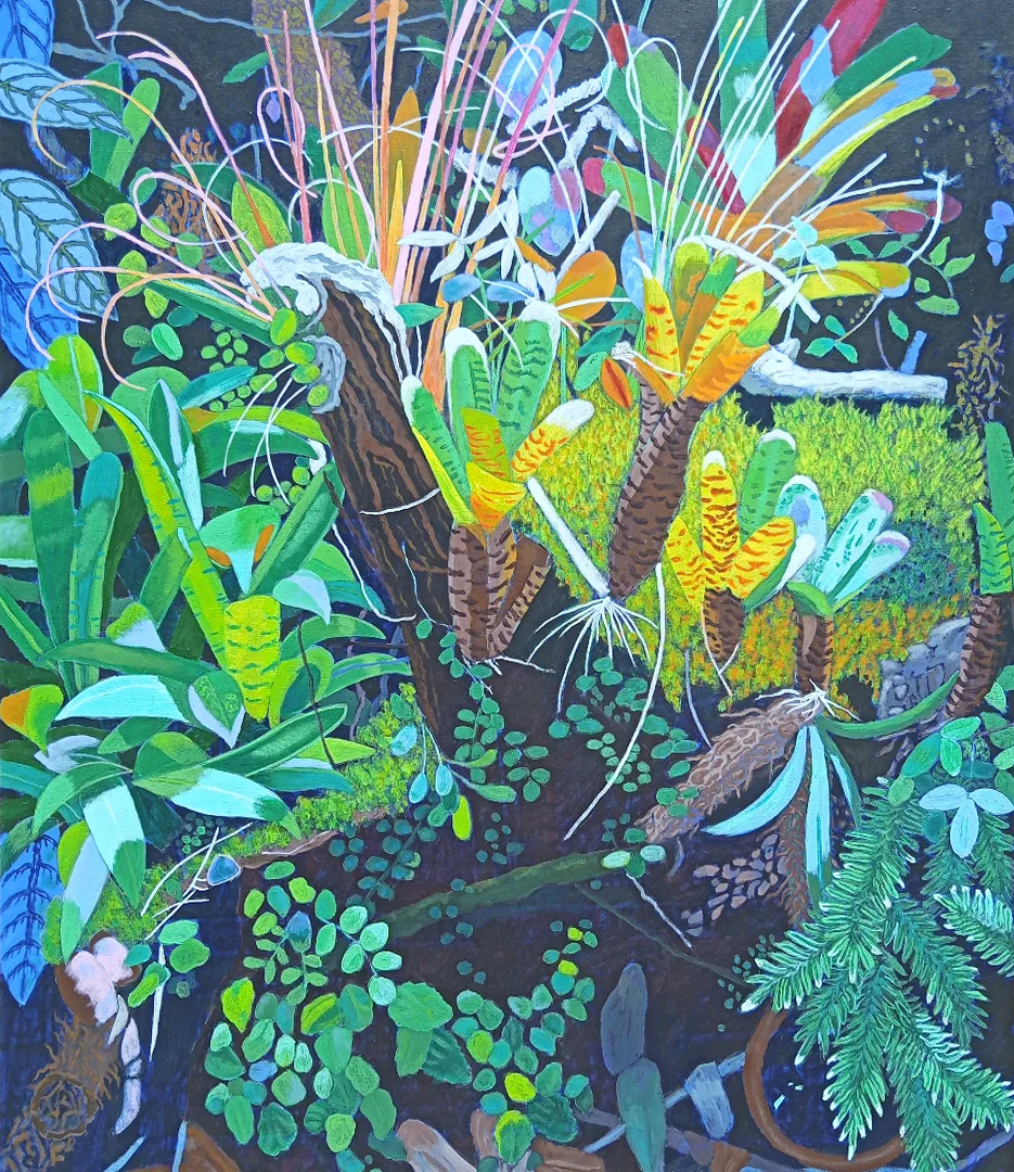 Floral Combustion  |  48" x 60"