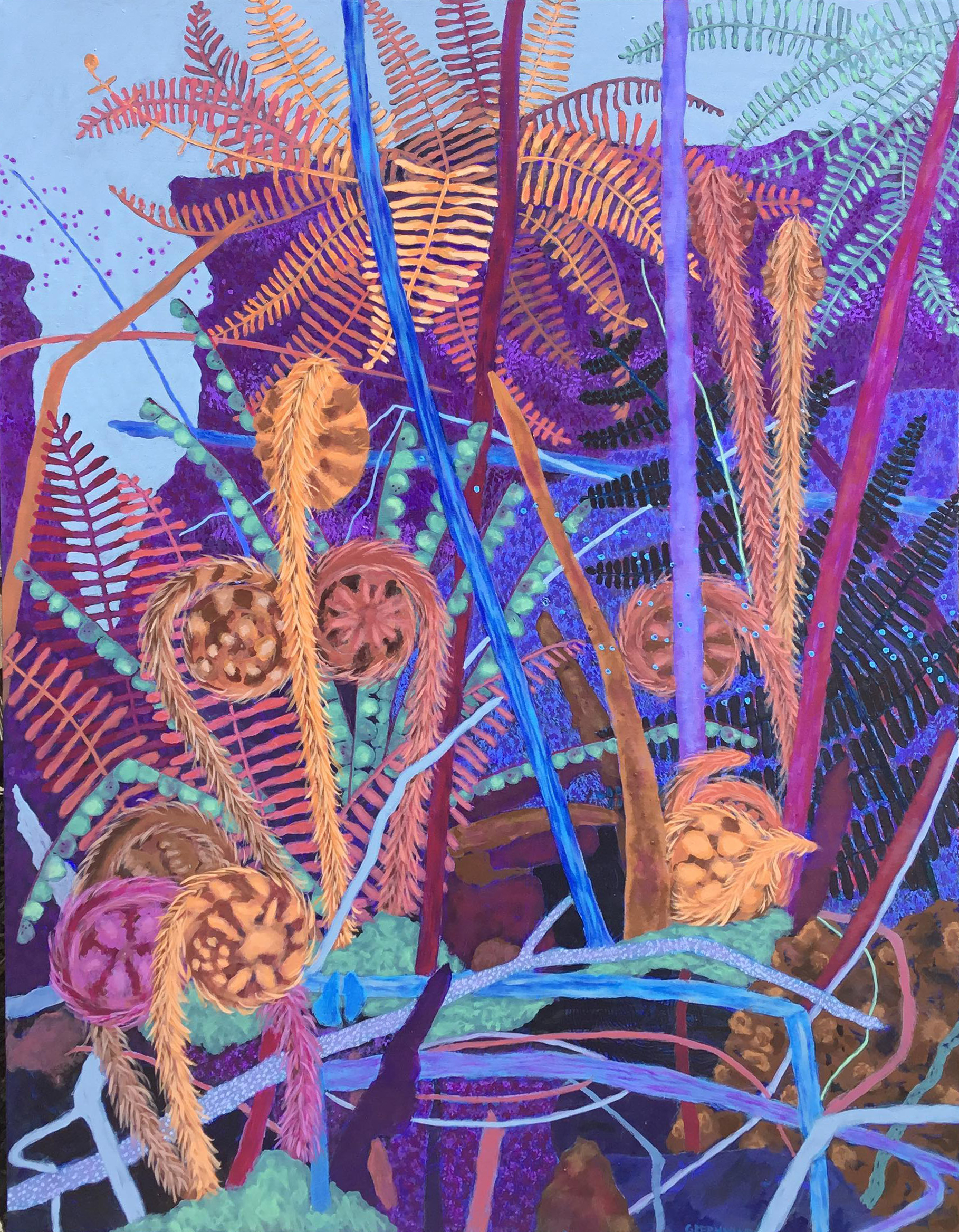 Hidden Corner  |  36" x 48"