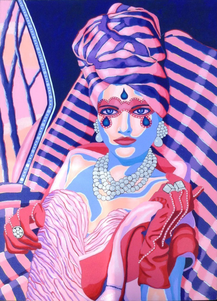 Woman With Towels—Madeline